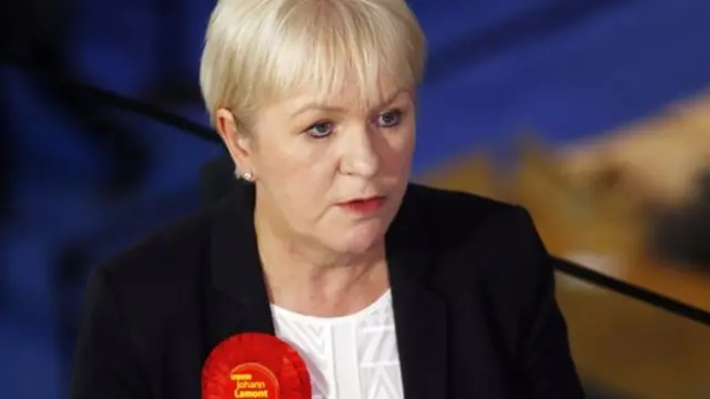 Labour MSP Johann Lamont