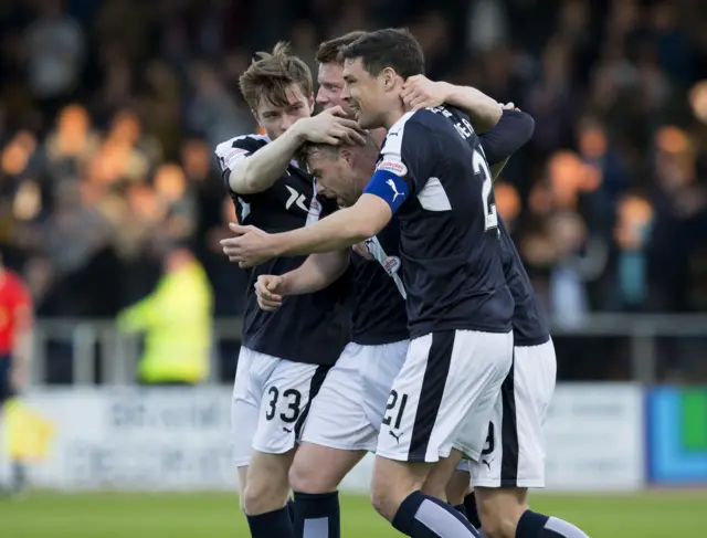 Rory Loy celebrates