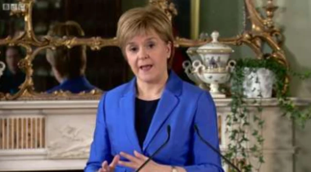 Nicola Sturgeon laid out her plans for government at Bute House.