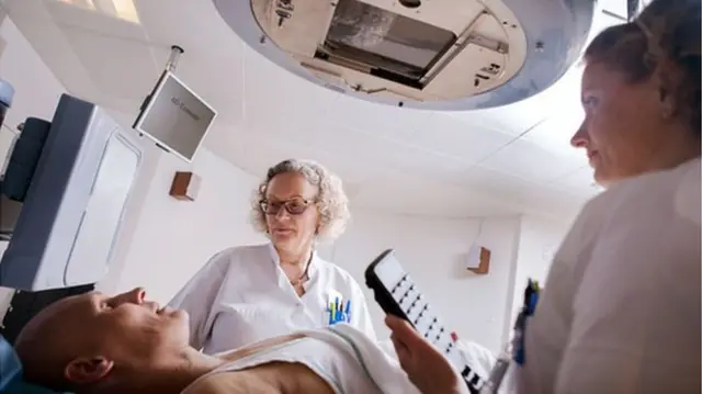 Patient with two nurses