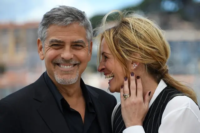 George Clooney and Julia Roberts