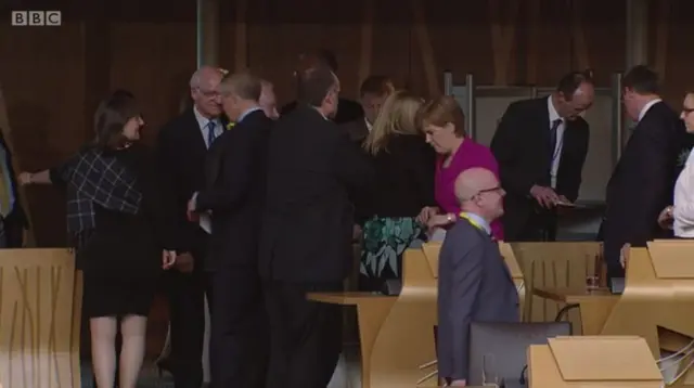 MSPs vote again at round three