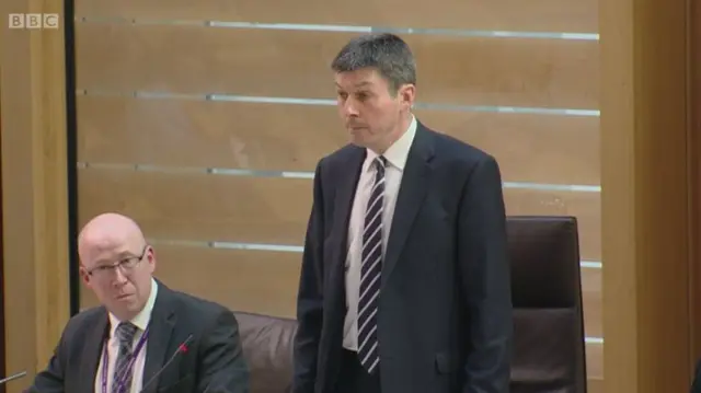 Presiding Officer Ken Macintosh