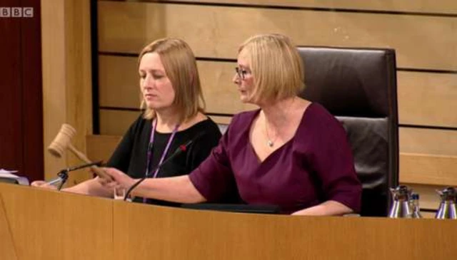 The race is on to replace Tricia Marwick in the presiding officer's chair