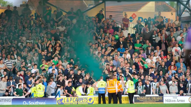 Green Flare Plymouth fans