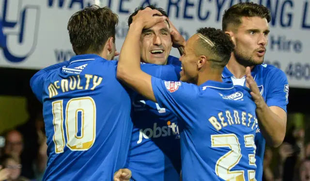 Gary Roberts celebrates