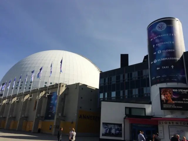 Ericsson Globe in Stockholm