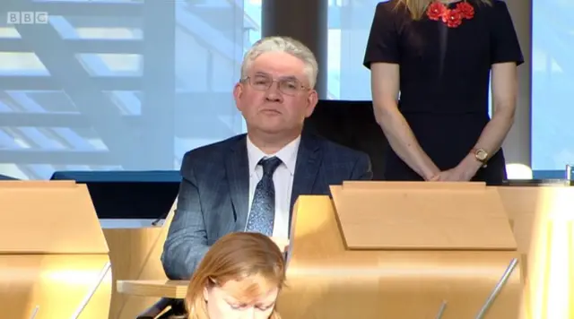 Scottish Conservative MSP Kenny Gibson is eliminated