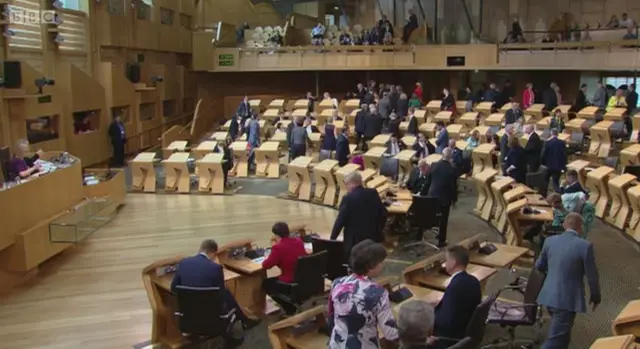 MSPs prepare to vote in round two