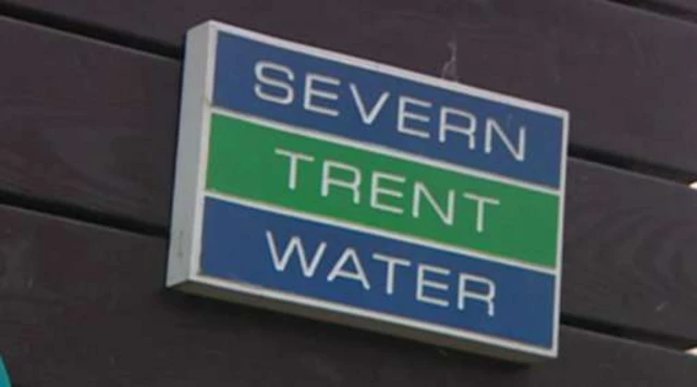 Severn Trent Water sign