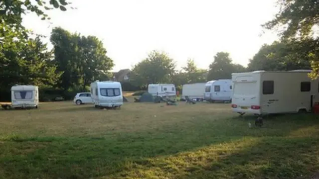 Travellers at Kesgrave