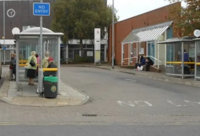 Bus station