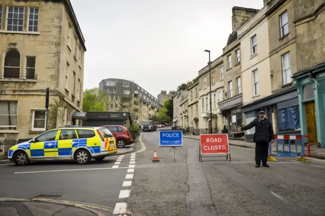 WW2 unexploded bomb, Bath