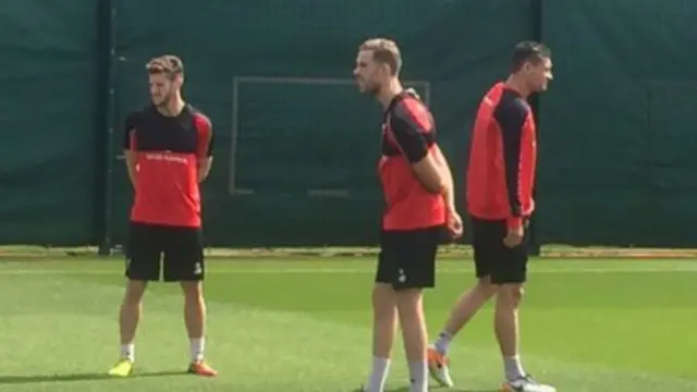 Liverpool training