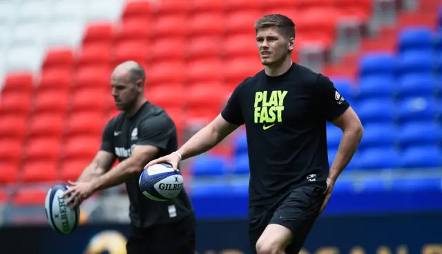 Owen Farrell and Charlie Hodgson