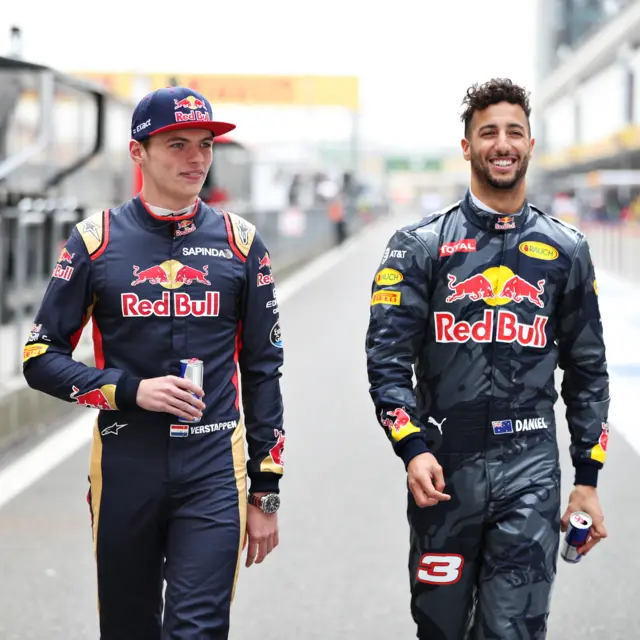 Verstappen & Ricciardo