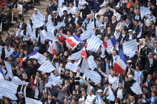 Racing Metro fans