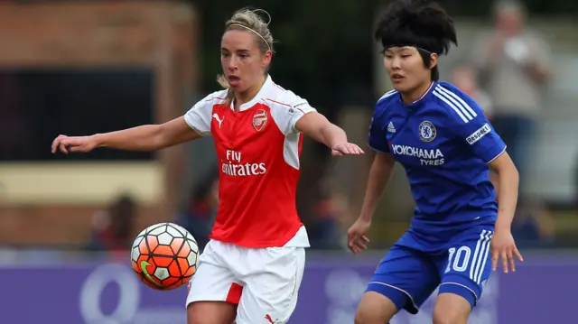 Jordan Nobbs and Ji So-Yun