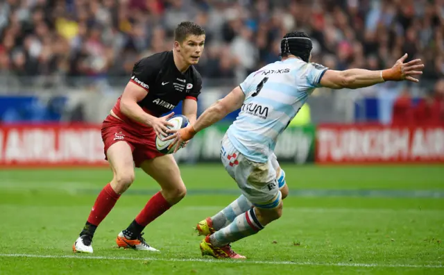 Owen Farrell in action