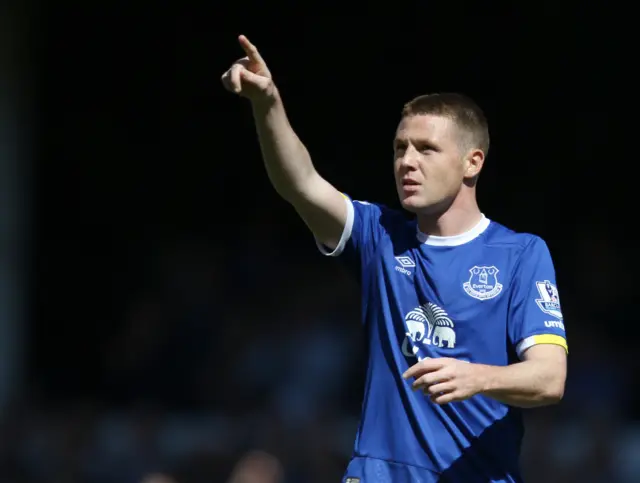 James McCarthy celebrates