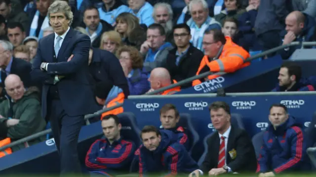 Manuel Pellegrini and Louis van Gaal