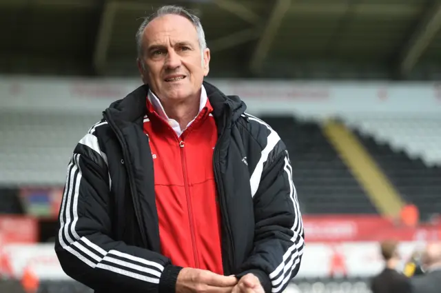 Swansea manager Francesco Guidolin