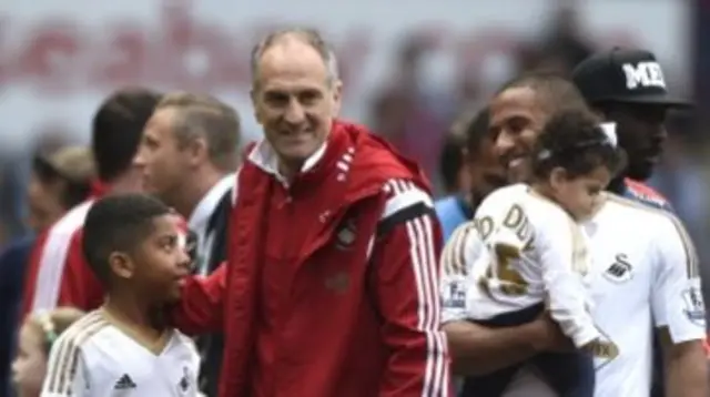 Swansea manager Francesco Guidolin