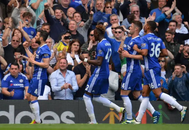 Cesc Fabregas scores the penalty