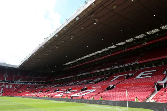 Empty Old Trafford