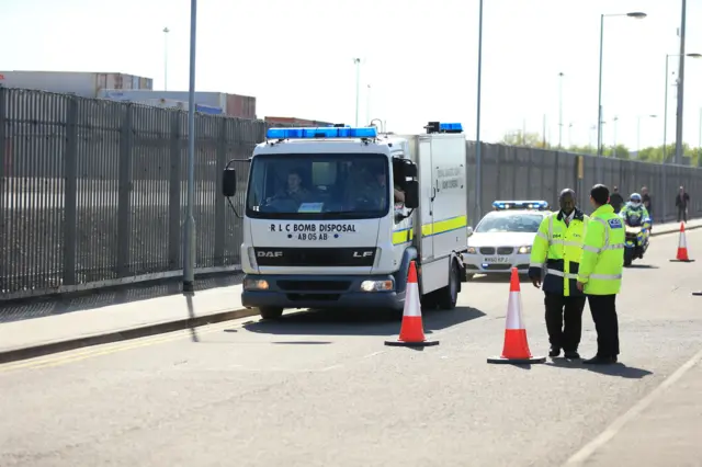 Bomb Disposal vehicle