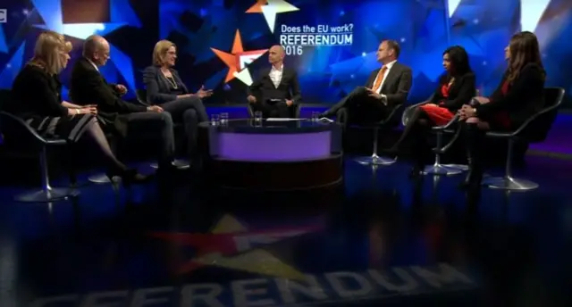 Amber Rudd and Douglas Carswell clash