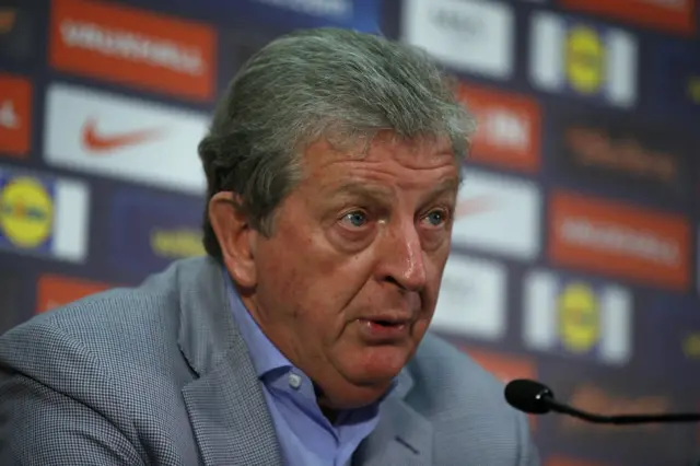 England manager Roy Hodgson