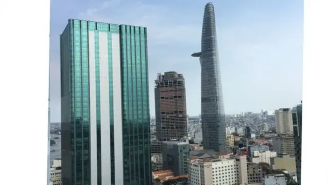 Skyline of Hoh Chi Minh city