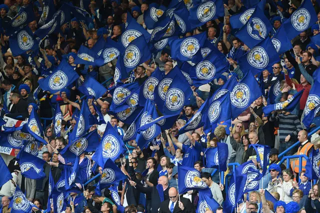 Leicester City fans