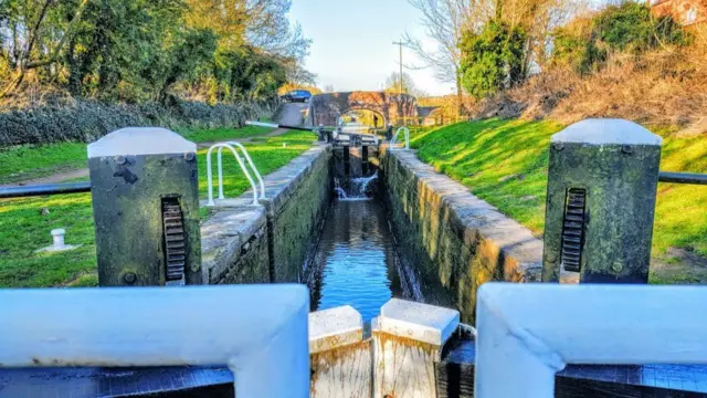 Canal in stone from Kath Dawson in March 2016