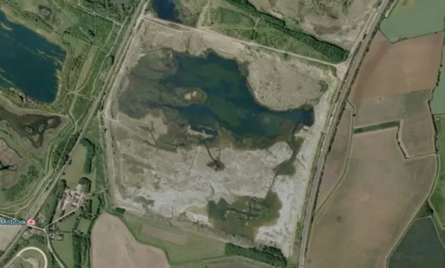 Rookery Pit, south of Stewartby in Bedfordshire