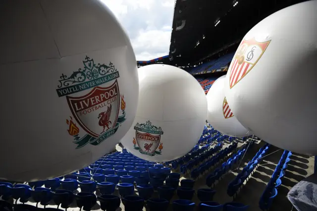 Balloons at St Jakob Park