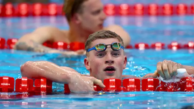 Adam Peaty at the championships