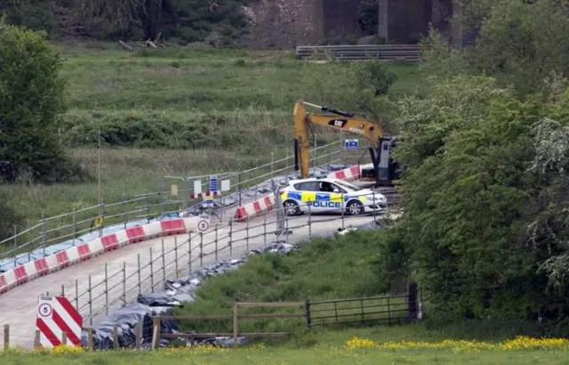 Site of search at Sharnbrook