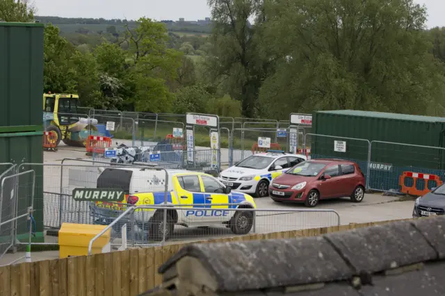 Landfill and recycling plant at Sharnbrook