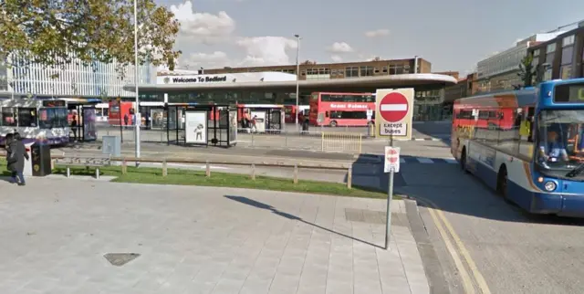 Bedford bus station