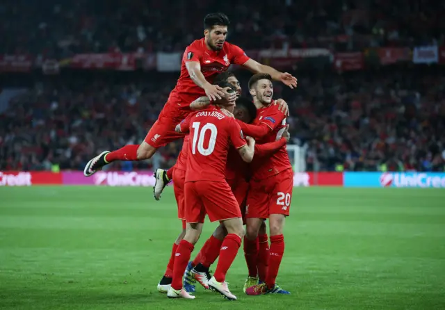 Liverpool celebrate