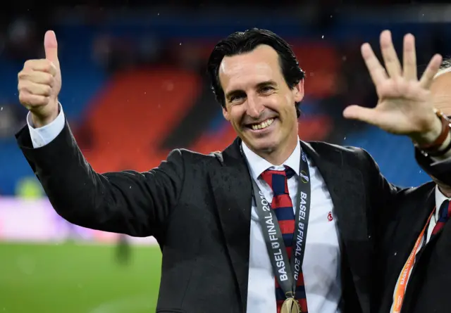 Sevilla manager Unai Emery