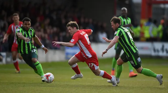 Accrington v Wimbledon