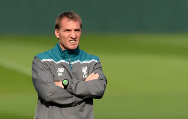 Former Liverpool manager Brendan Rodgers