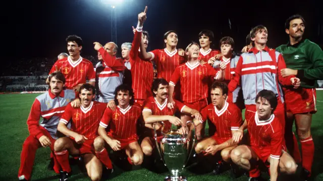 Liverpool win 1984 European Cup