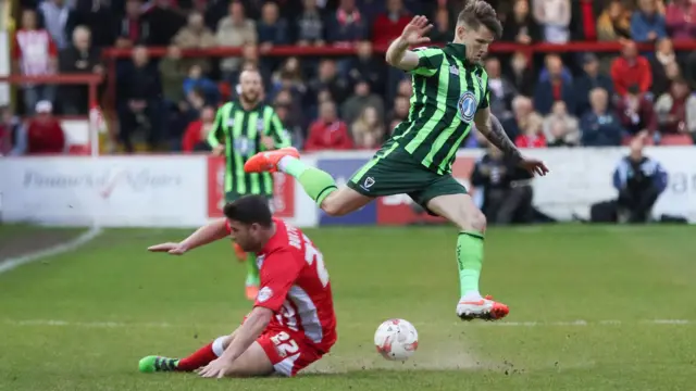 Accrington v AFC Wimbledon