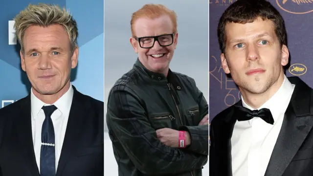 Gordon Ramsay/Chris Evans/Jesse Eisenberg