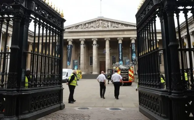 Greenpeace protest at British Museum