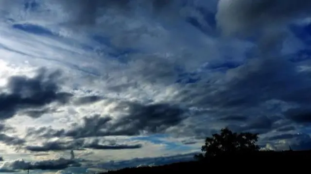 Clouds over Kidsgrove